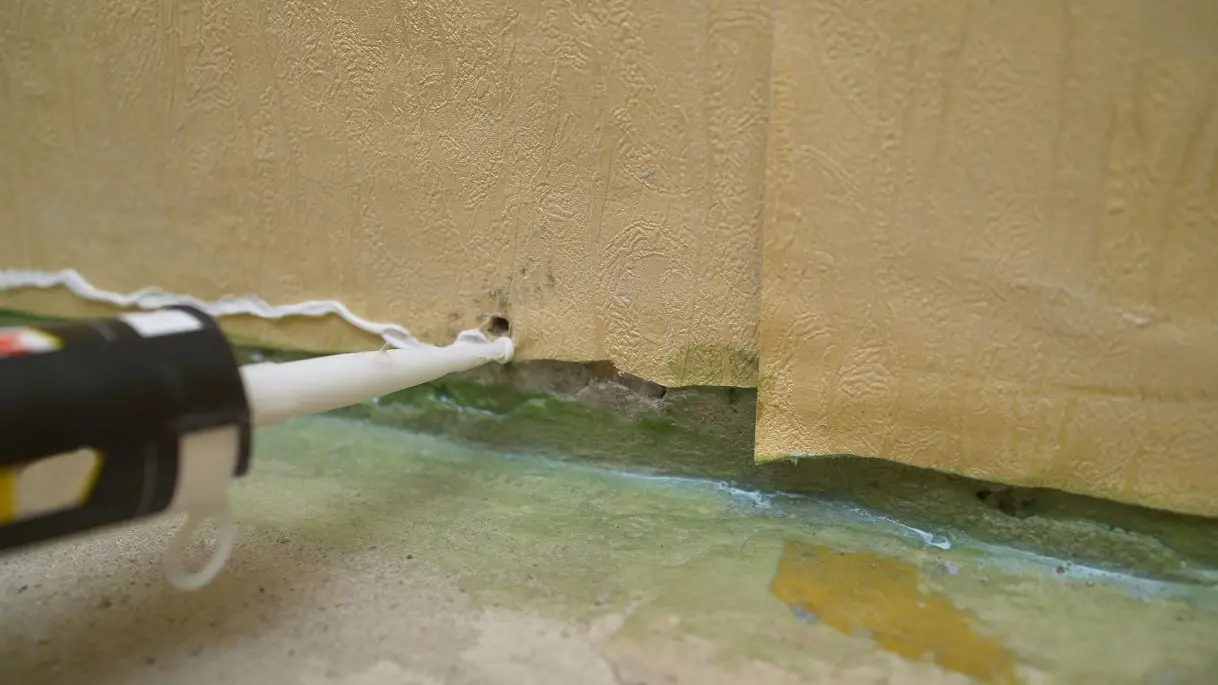 rodent proofing sealing gap